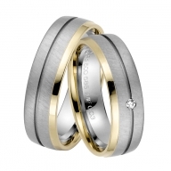 Palladium wedding ring Nr. 1-50917/060